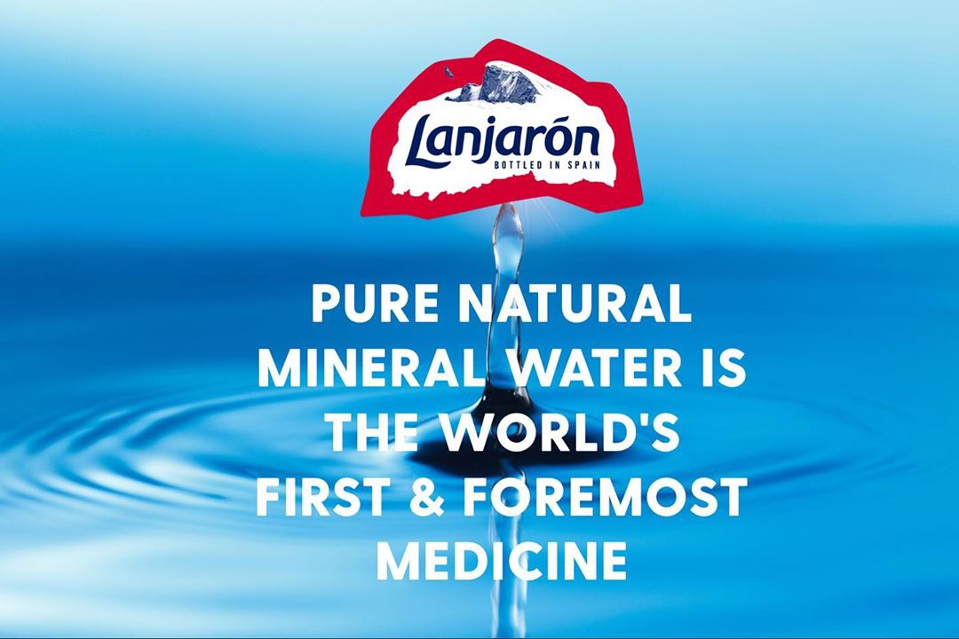 PURE NATURAL MINERAL WATER IS THE WORLD'S FIRST & FOREMOST MEDICINE 💧 #feelthepurity